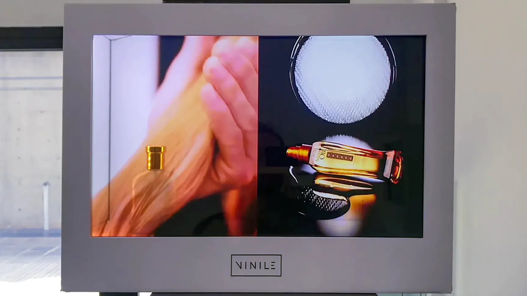 Vinile TV: vidrio inteligente como pantalla