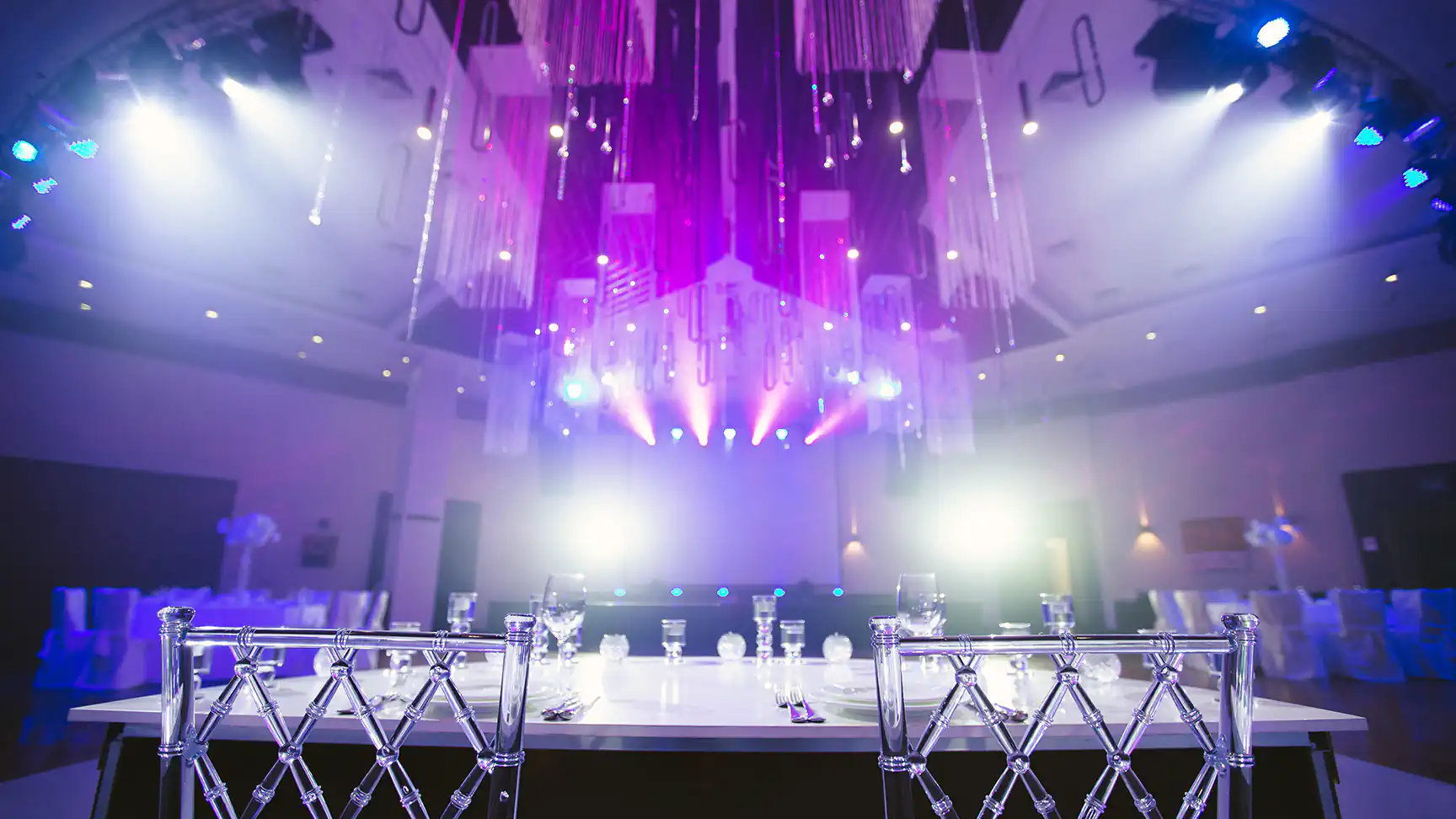 Vidrio inteligente Vinile en eventos